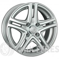 LS Wheels LS570 6.5x15 4x100 ET 42 Dia 73.1 (BKF)